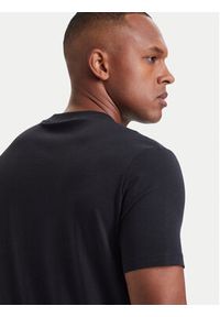 Karl Lagerfeld - KARL LAGERFELD T-Shirt 755040 564235 Granatowy Regular Fit. Typ kołnierza: dekolt w karo. Kolor: niebieski. Materiał: bawełna #2