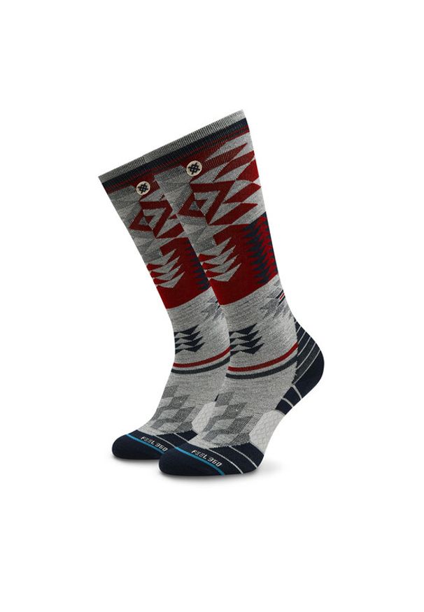 Stance Skarpety wysokie unisex Reaux A718C22REA Kolorowy. Materiał: materiał, nylon. Wzór: kolorowy