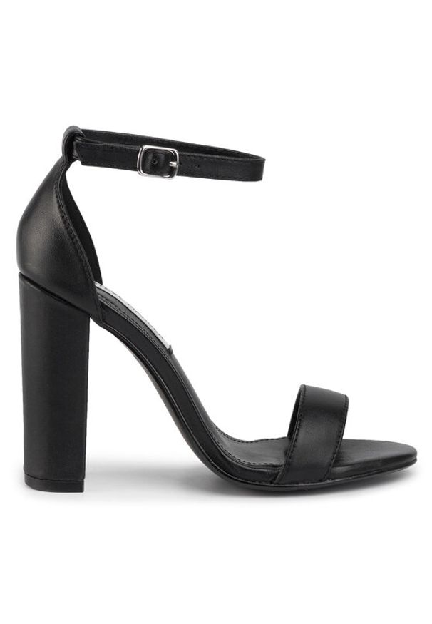 Steve Madden Sandały Carrson SM11000008-03001-017 Czarny. Kolor: czarny. Materiał: skóra