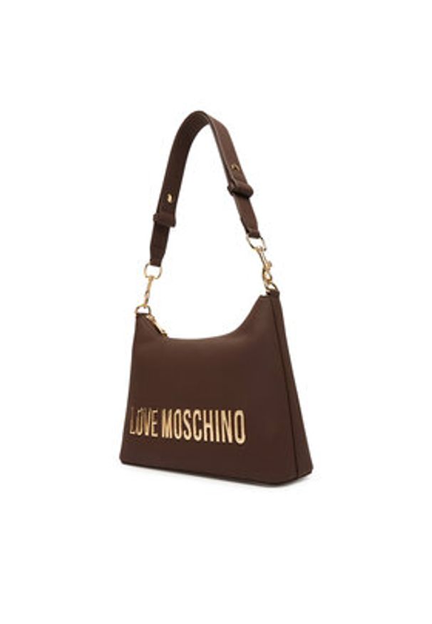 Love Moschino - LOVE MOSCHINO Torebka JC4025PP1NKD0301 Brązowy. Kolor: brązowy. Materiał: skórzane