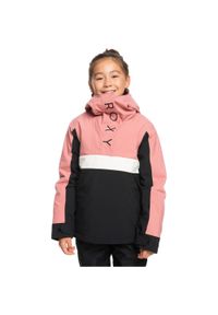 Roxy - Kurtka dziewczęca ROXY narty snowboard ocieplana wodoodporna różowa. Kolor: różowy. Sezon: zima. Sport: snowboard, narciarstwo #1