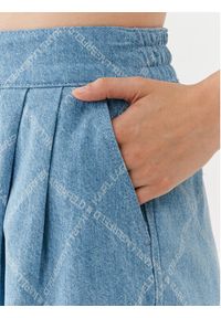 Karl Lagerfeld - KARL LAGERFELD Szorty jeansowe 231W1106 Niebieski Relaxed Fit. Kolor: niebieski. Materiał: jeans, lyocell #5