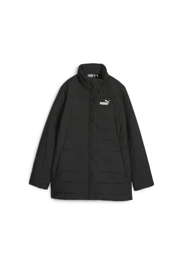 Puma - Damska kurtka ocieplana ESS+ PUMA Black. Kolor: czarny. Sport: bieganie