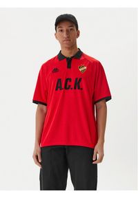Kappa Koszulka techniczna Authentic Sloan 331Z4PW Czerwony Comfort Fit. Kolor: czerwony. Materiał: syntetyk #1