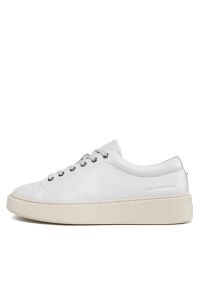 Sneakersy męskie Karl Lagerfeld FLINT Lace Lo Lthr. Kolor: biały