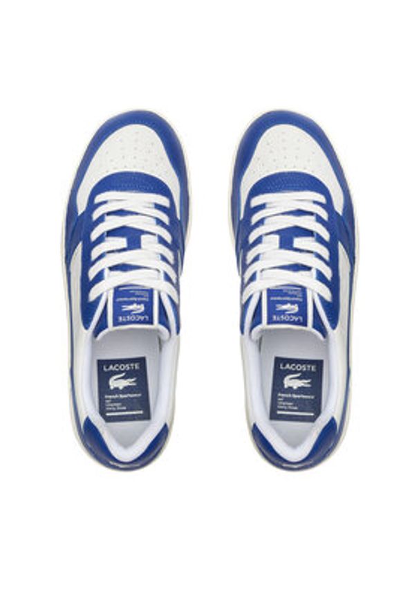 Lacoste Sneakersy Acelip Premium 747SMA0038 Granatowy. Kolor: niebieski. Materiał: skóra