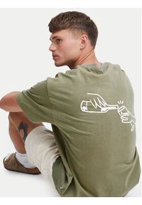 !SOLID - Solid T-Shirt Ismail 21108240 Zielony Regular Fit. Kolor: zielony. Materiał: bawełna #4