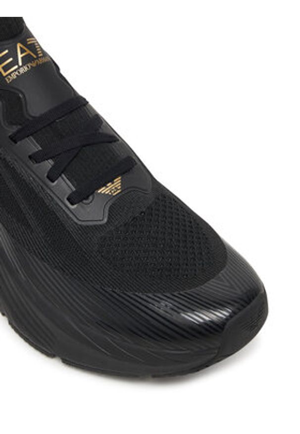 EA7 Emporio Armani Sneakersy 7X000343 AF18639 MC021 Czarny. Kolor: czarny. Materiał: materiał
