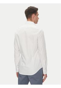 Calvin Klein Koszula LV019EU005 Niebieski Slim Fit. Kolor: niebieski. Materiał: bawełna #4