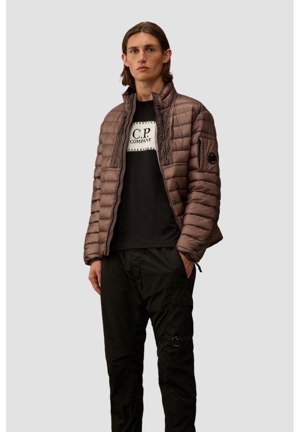 C.P. Company - C.P. COMPANY Czarny męski longsleeve, Rozmiar XL. Kolor: czarny. Materiał: bawełna. Długość rękawa: długi rękaw