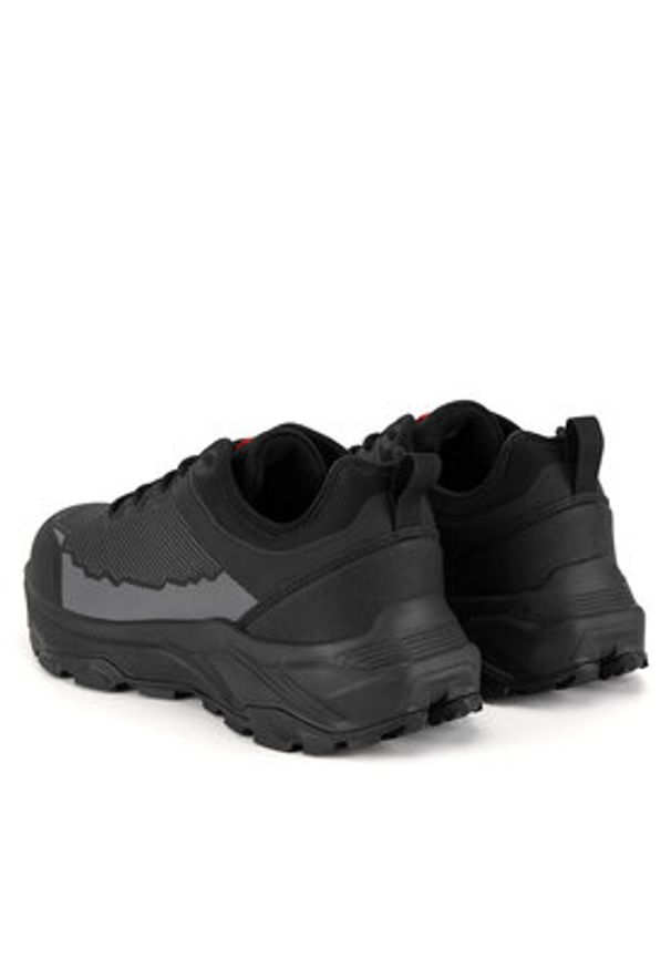 Hunter Trekkingi H1-027 Czarny. Kolor: czarny. Materiał: materiał. Sport: turystyka piesza