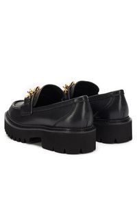 Eva Minge Loafersy ASA-915-933-2 Czarny. Kolor: czarny. Materiał: skóra