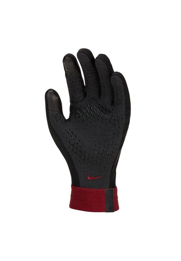 Nike - Rękawiczki Dziecięce ThermaFit Liverpool FC. Kolor: czerwony, wielokolorowy, czarny. Sport: turystyka piesza