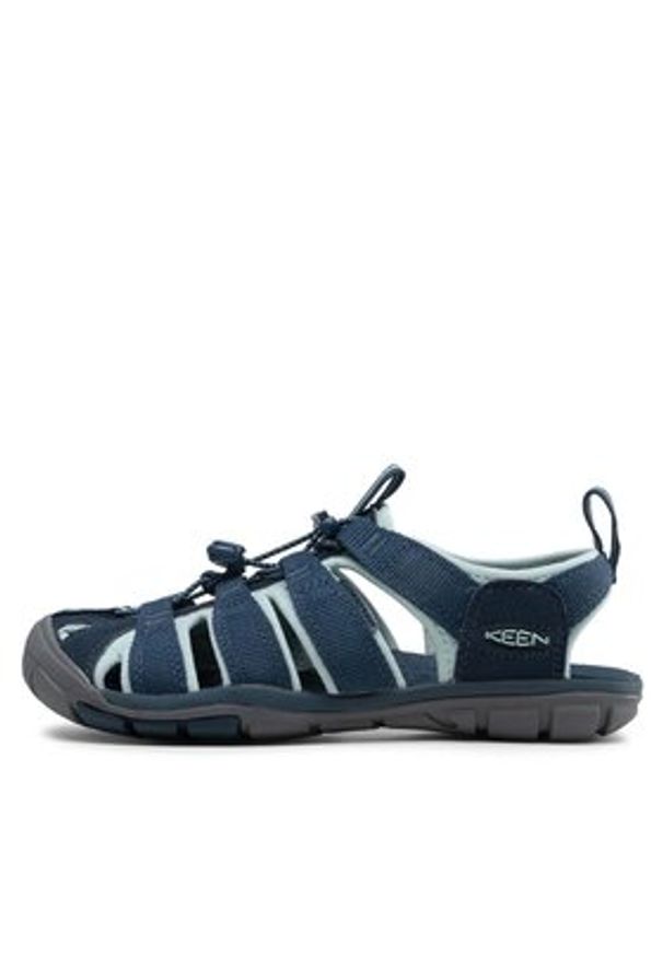 keen - Keen Sandały Clearwater Cnx 1022965 Granatowy. Kolor: niebieski. Materiał: materiał