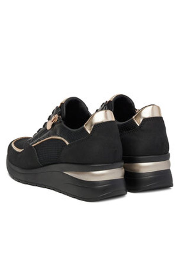 Clara Barson Sneakersy WS2P260-03 Czarny. Kolor: czarny. Materiał: materiał