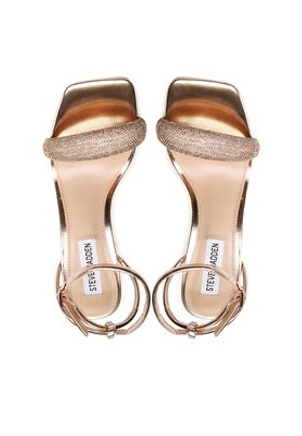 Steve Madden Sandały Entice-R SM11002267-686 Różowy. Kolor: różowy. Materiał: materiał