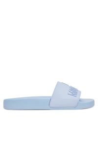 Love Moschino - LOVE MOSCHINO Klapki JA28052G0MI15712 Niebieski. Kolor: niebieski