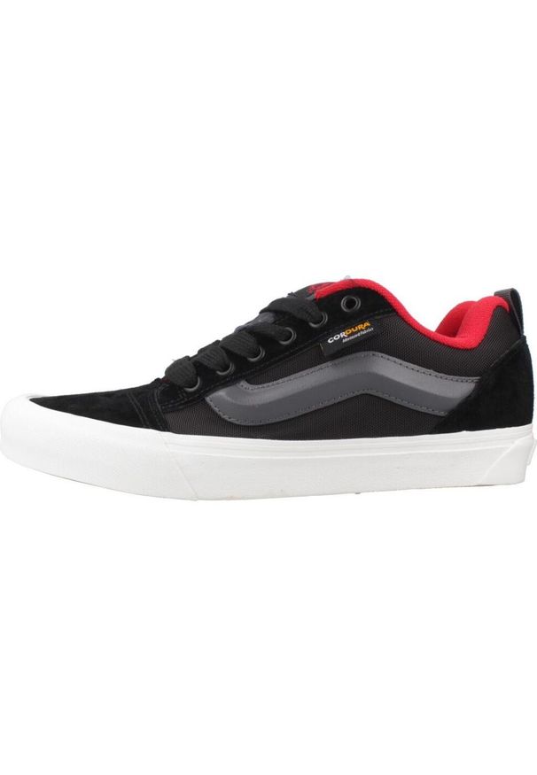Vans - Buty VANS KNU SKOOL CRDA Czarny. Kolor: czarny. Materiał: tkanina