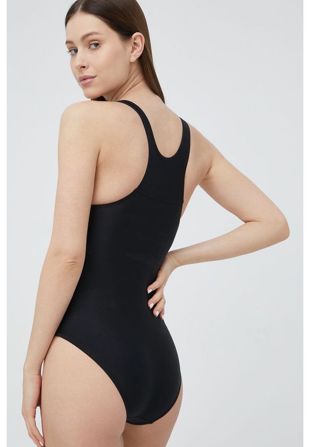 Aqua Speed jednoczęściowy strój kąpielowy Stella kolor czarny lekko usztywniona miseczka. Kolor: czarny. Materiał: lycra, materiał, włókno