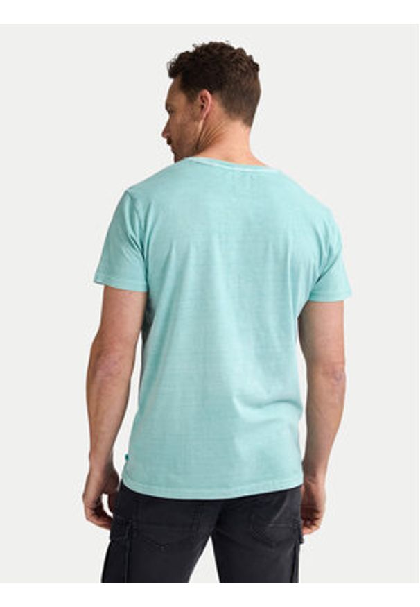 Petrol Industries T-Shirt M-1050-TSR632 Niebieski Regular Fit. Kolor: niebieski. Materiał: bawełna