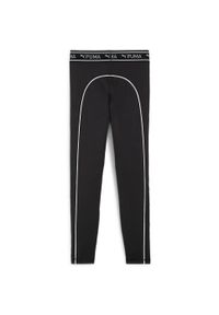 Legginsy Puma Fit Train Strong 78 Tight, Kobiety. Kolor: czarny
