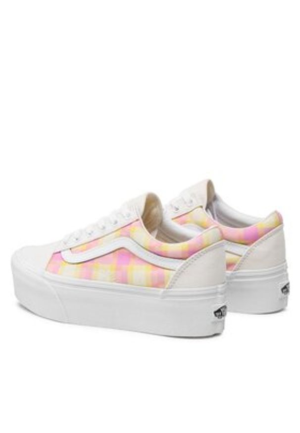 Vans Tenisówki Old Skool Stac VN0A7Q5MGBX1 Żółty. Kolor: żółty. Materiał: materiał