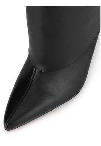 Nine West Kozaki SJ3645-2 Czarny. Kolor: czarny. Materiał: materiał #8