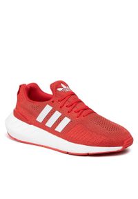 Adidas - Buty adidas Swift Run 22 GZ3497 Vivred/Ftwwht/Altamb. Kolor: czerwony. Materiał: materiał