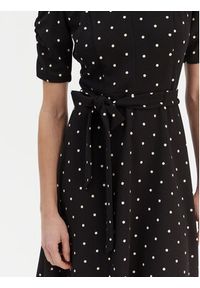 DKNY Sukienka codzienna DD1G3848 Czarny Regular Fit. Okazja: na co dzień. Kolor: czarny. Materiał: syntetyk. Typ sukienki: proste. Styl: casual #4