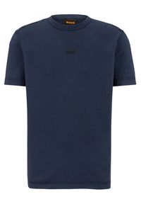 BOSS - Boss T-Shirt 50477433 Granatowy Regular Fit. Kolor: niebieski