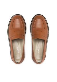 Simple Loafersy SL-15-02-000046 Brązowy. Kolor: brązowy. Materiał: skóra #5