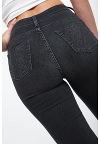 Liu Jo - Jeansy damskie z kryształkami LIU JO #4