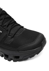 On Trekkingi Cloudrock Mid Wp 3WF10131043 Czarny. Kolor: czarny. Materiał: materiał