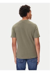 Napapijri T-Shirt S-Drapeau Ss NP0A891K Khaki Regular Fit. Kolor: brązowy. Materiał: bawełna