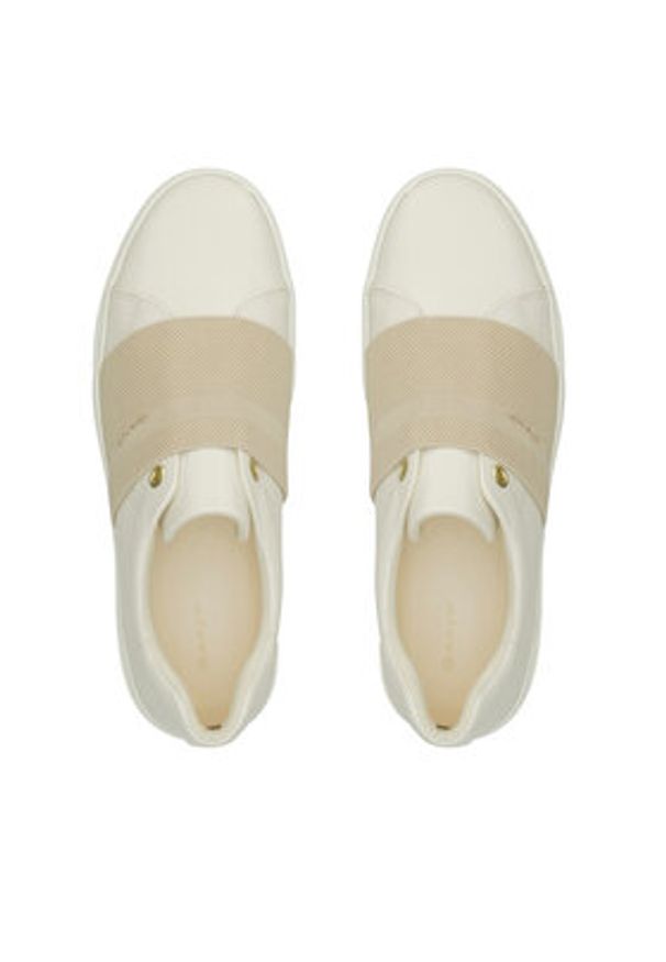 GANT - Gant Sneakersy Avona Sneaker 28531450 Beżowy. Kolor: beżowy. Materiał: skóra