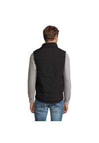 SOL'S - Kurtka Unisex Dla Dorosłych Wells Ripstop. Kolor: czarny