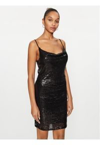 Vero Moda Sukienka koktajlowa 10295675 Czarny Regular Fit. Kolor: czarny. Materiał: syntetyk. Styl: wizytowy