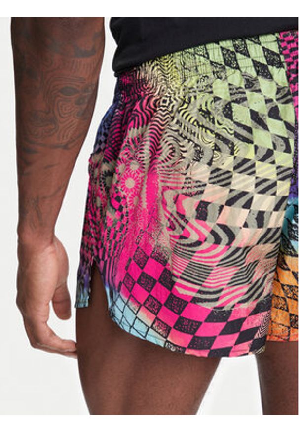Adidas - adidas Szorty sportowe Jeremy Scott JL7621 Kolorowy Slim Fit. Materiał: syntetyk. Wzór: kolorowy. Styl: sportowy