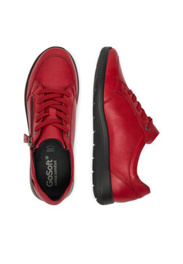 Go Soft Półbuty CEO-WI16-SAMSON-01 Czerwony. Kolor: czerwony. Materiał: skóra