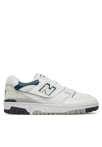 New Balance Sneakersy BB550WCB Biały. Kolor: biały. Materiał: skóra