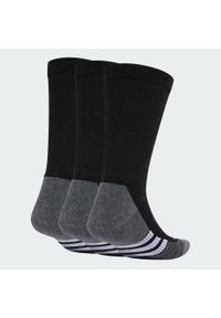 Adidas - Skarpety do łydki Performance CLIMACOOL Cushioned, 3 pary. Kolor: wielokolorowy, biały, czarny. Technologia: ClimaCool (Adidas). Sport: koszykówka #2