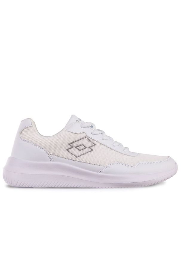 LOTTO - Buty unisex Lotto Connect 2400001U-1014 - białe. Kolor: biały. Materiał: tkanina, materiał, guma. Szerokość cholewki: normalna