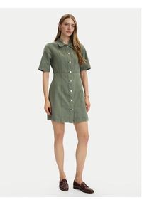 Vero Moda Sukienka jeansowa Daisy 10346217 Zielony Standard Fit. Kolor: zielony. Materiał: bawełna #3