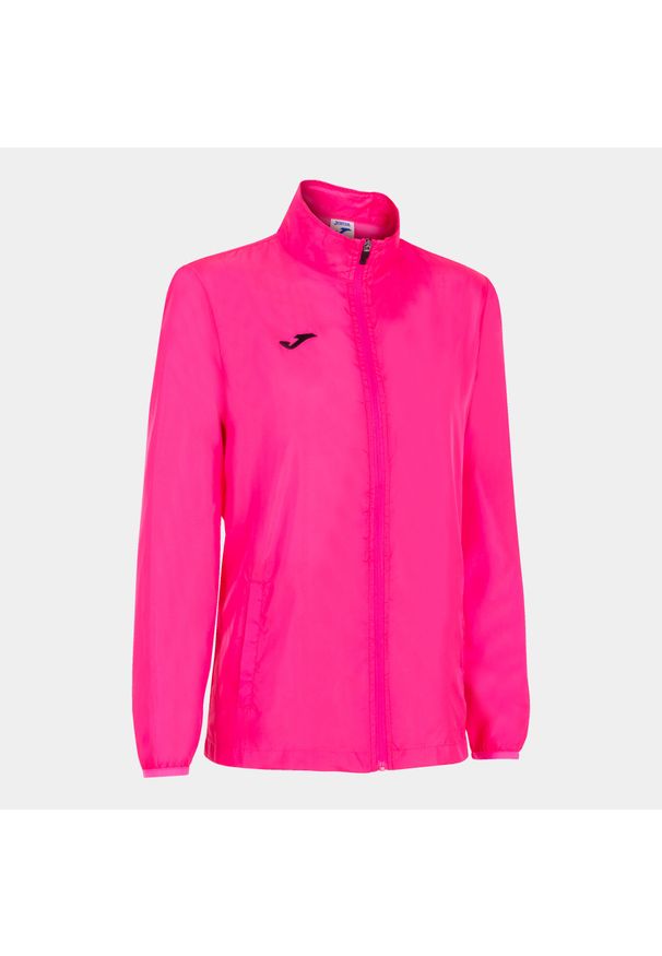 Kurtka do biegania damska Joma Elite VII przeciwdeszczowa. Kolor: różowy. Sport: bieganie