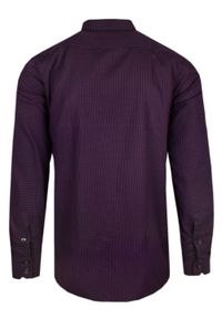 Koszula Męska Vesari (Vistula) - Regular - Granat i Bordo, Mikrowzór. Kolor: niebieski, czerwony, wielokolorowy. Materiał: bawełna. Sezon: lato. Styl: klasyczny, elegancki #2