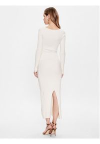 Edited Sukienka dzianinowa Sunna EDT6713001000002 Écru Slim Fit. Materiał: wiskoza #5