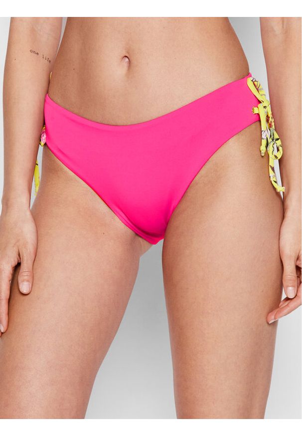 Liu Jo Beachwear Dół od bikini VA2060 J5885 Różowy. Kolor: różowy. Materiał: syntetyk