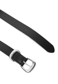 Calvin Klein Pasek Damski LV04K7012G Czarny. Kolor: czarny. Materiał: skóra #2