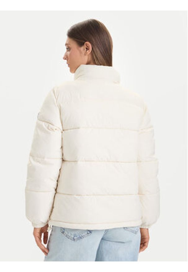 Guess Jeans Kurtka zimowa W4BL21 WGII2 Beżowy Regular Fit. Kolor: beżowy. Materiał: syntetyk. Sezon: zima