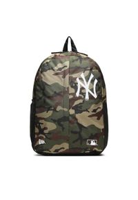 New Era Plecak New York Yankees Logo Navy Camo Backpack 60356999 Khaki. Kolor: brązowy. Materiał: materiał #1